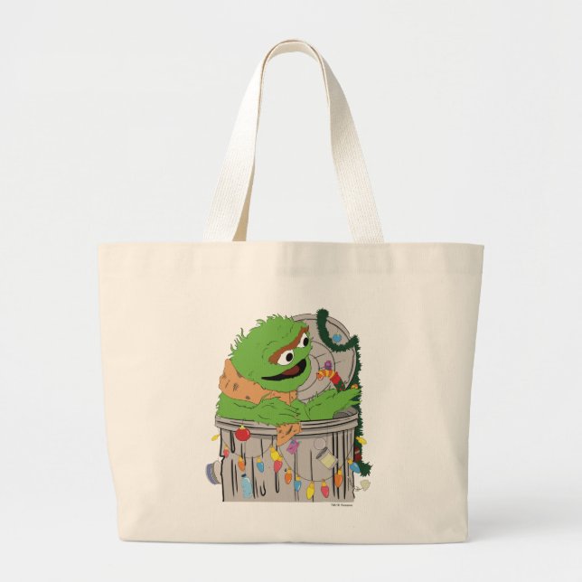 Sesame Street | Jul Oscar Grouch Jumbo Tygkasse (Framsidan)