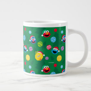 Sesame Street Julgran Mönster Jumbo Mugg