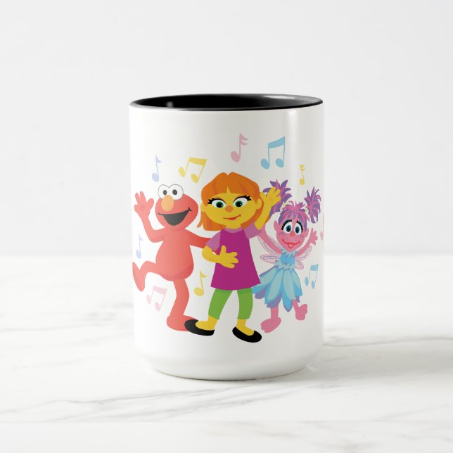 Sesame Street | Julia, Elmo & Abby Dancing Mugg (Center)