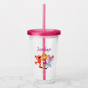 Sesame Street Julia, Elmo & Abby Dancing Take Away Mugg