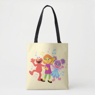 Sesame Street   Julia, Elmo & Abby Dancing Tygkasse