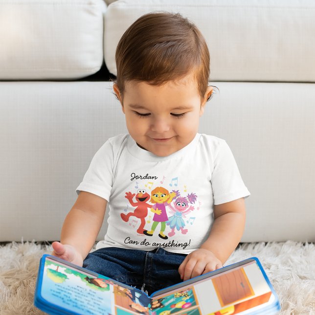 Sesame Street | Julia, Elmo & Abby dansar T-shirt (Skapare uppladdad)