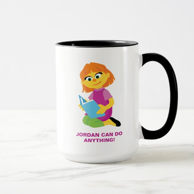 Sesame Street | Julia läser en bok Mugg (Höger)