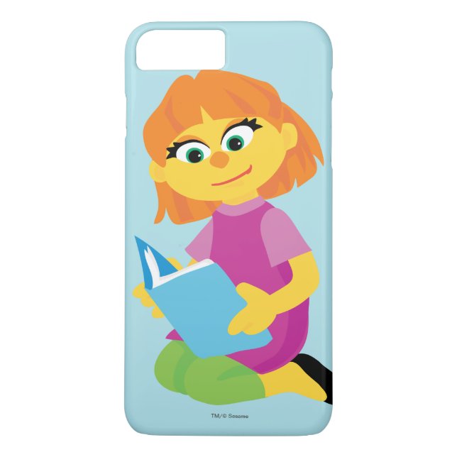 Sesame Street | Julia Reading a Bok | Case-Mate iPhone Skal (Baksida)