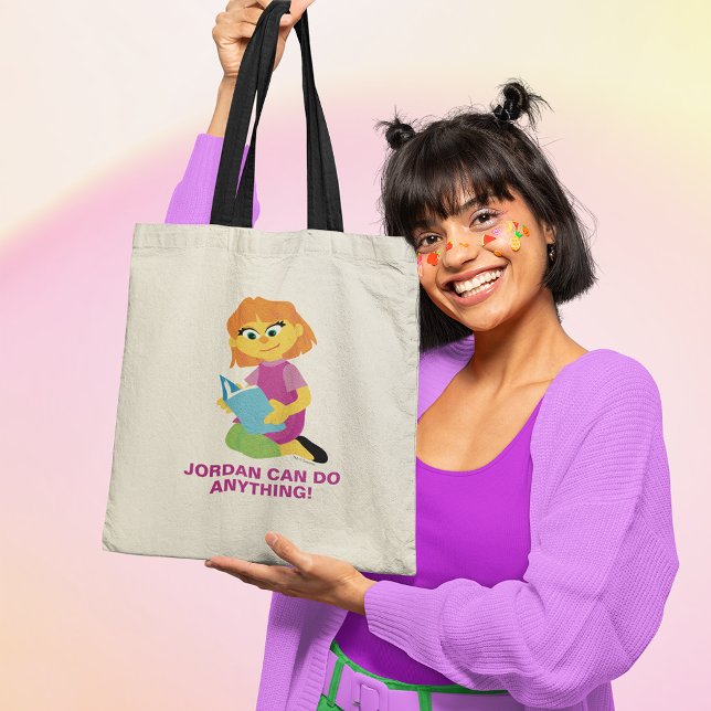 Sesame Street | Julia Reading a Bok | Tygkasse (Skapare uppladdad)