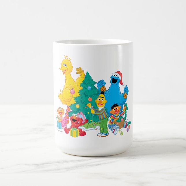 Sesame Street | Julkompisar Kaffemugg (Center)