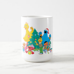 Sesame Street Julkompisar Kaffemugg