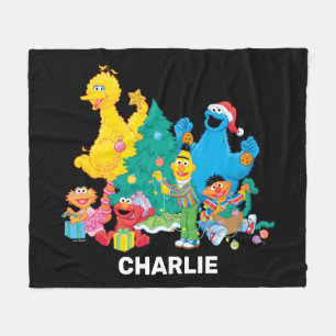 Sesame Street Julpaket Fleecefilt