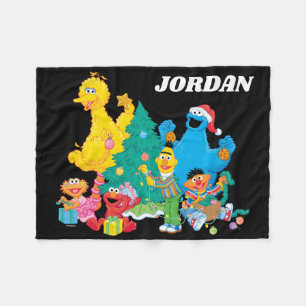 Sesame Street Julpaket Fleecefilt