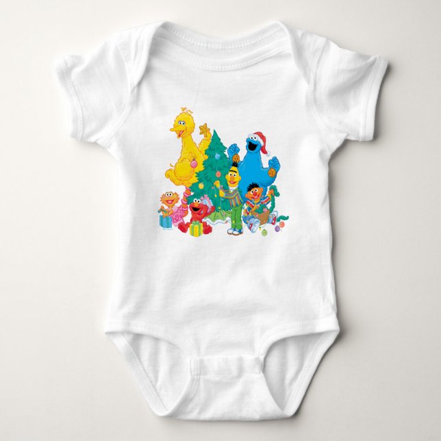 Sesame Street | Julpaket T Shirt (Framsida)