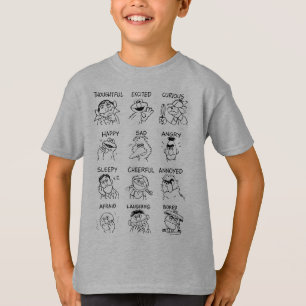 Sesame Street   Känslor och avgifter T Shirt