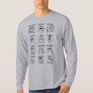 Sesame Street   Känslor och avgifter T Shirt