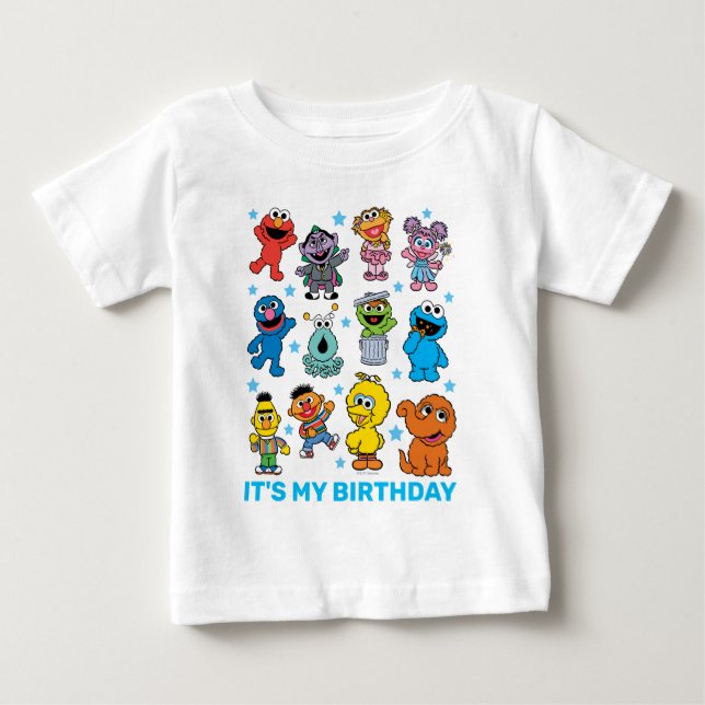 Sesame Street-karaktär T Shirt (Framsida)