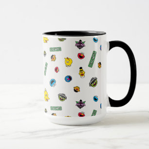 Sesame Street Karaktärsmönster Mugg