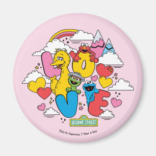 Sesame Street KÄRLEK Magnet