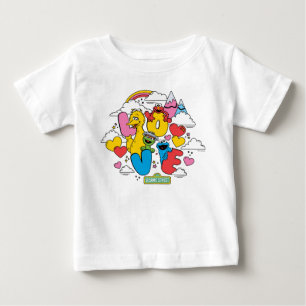 Sesame Street   KÄRLEK T Shirt