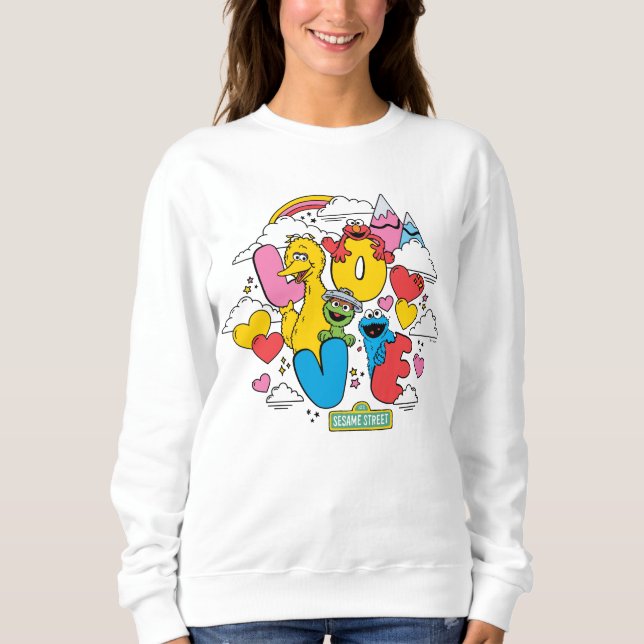 Sesame Street | KÄRLEK T Shirt (Framsida)