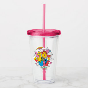 Sesame Street KÄRLEK Take Away Mugg