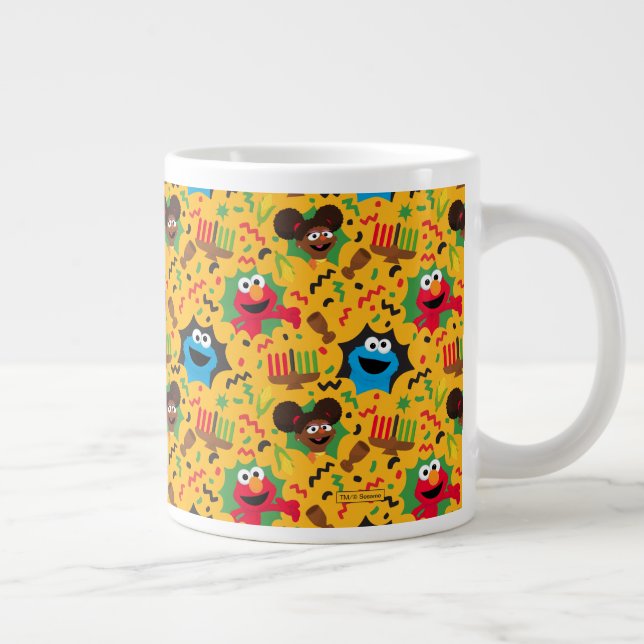 Sesame Street Kwanzaa Mönster Jumbo Mugg (Höger)
