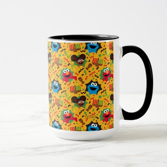 Sesame Street Kwanzaa Mönster Mugg (Höger)