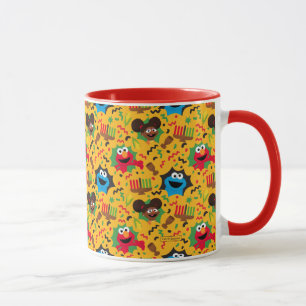 Sesame Street Kwanzaa Mönster Mugg