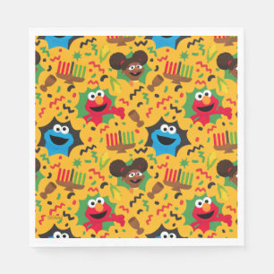 Sesame Street Kwanzaa Mönster Pappersservett