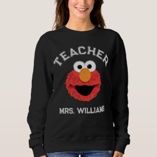 Sesame Street   Lärare i Elmo Ansikte T Shirt