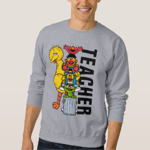 Sesame Street   Lärare på Sesame Street Pals Lång Ärmad Tröja