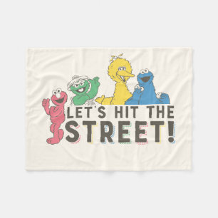 Sesame Street   Låt oss Slå gatan! Fleecefilt