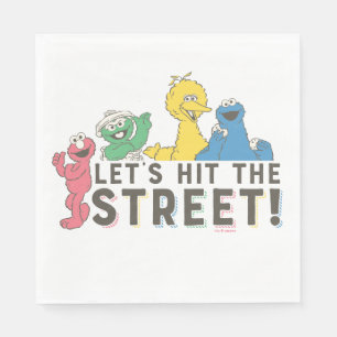 Sesame Street   Låt oss Slå gatan! Pappersservett