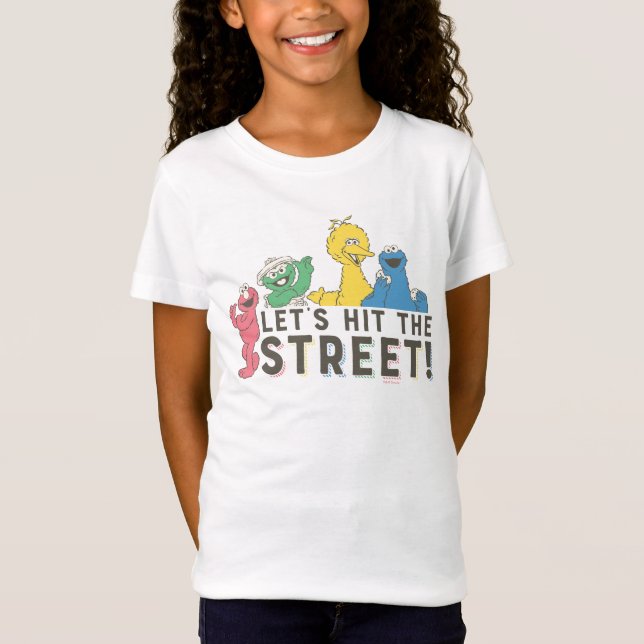 Sesame Street | Låt oss Slå gatan! T Shirt (Framsida)