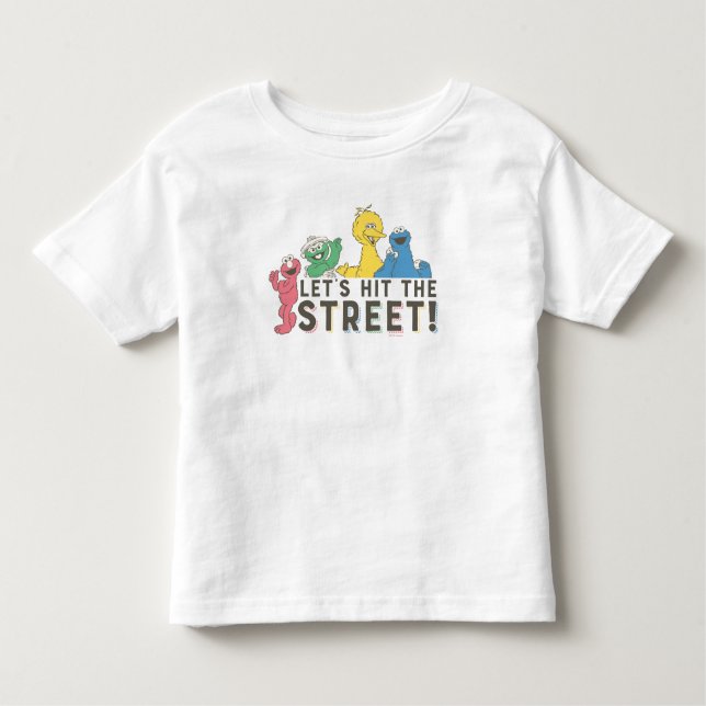 Sesame Street | Låt oss Slå gatan! T Shirt (Framsida)