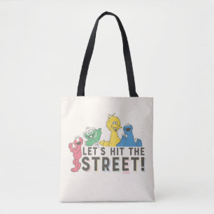 Sesame Street Låt oss Slå gatan! Tygkasse