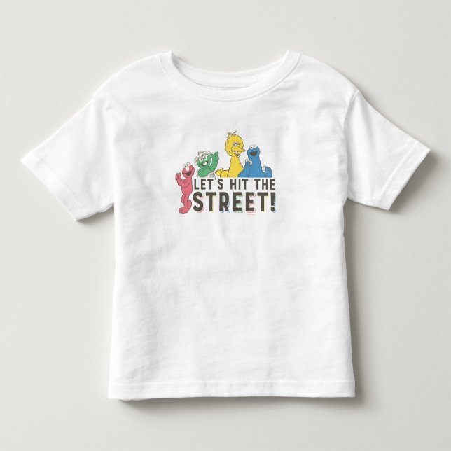 Sesame Street | Låt oss träffa gatan! T Shirt (Framsida)