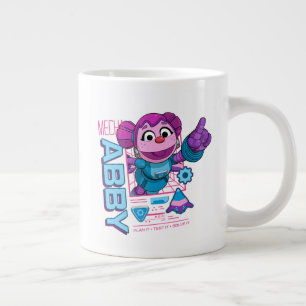 Sesame Street   Mecha Builders Abby Cadabby Jumbo Mugg