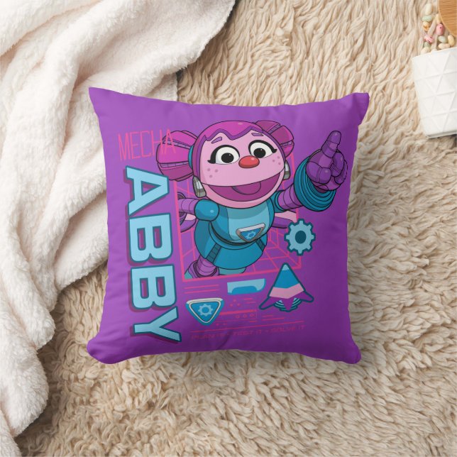 Sesame Street | Mecha Builders Abby Cadabby Kudde (Filt)