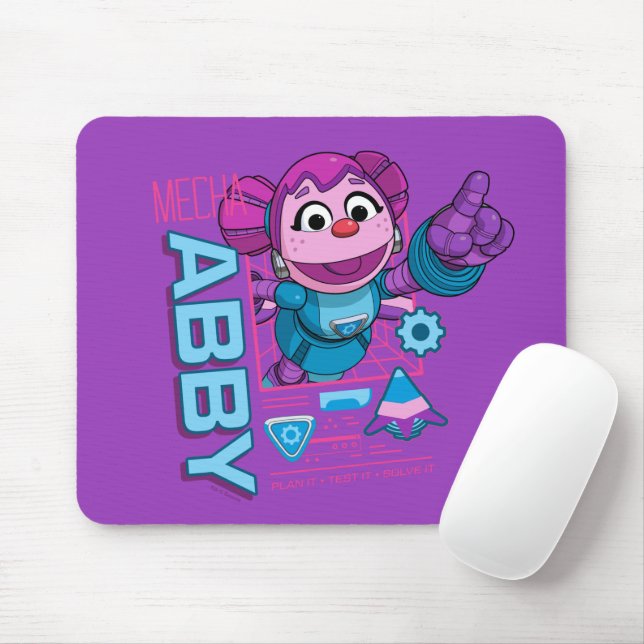 Sesame Street | Mecha Builders Abby Cadabby Musmatta (Med mus)