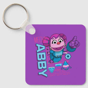 Sesame Street Mecha Builders Abby Cadabby Nyckelring