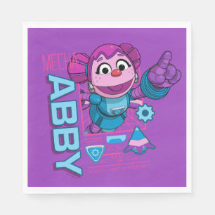 Sesame Street Mecha Builders Abby Cadabby Pappersservett
