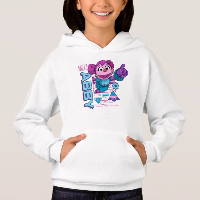 Sesame Street | Mecha Builders Abby Cadabby T Shirt (Framsida)