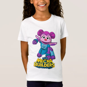 Sesame Street   Mecha Builders Abby i praktiken T Shirt