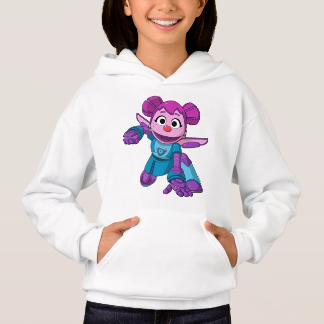 Sesame Street | Mecha Builders Abby i praktiken T Shirt (Framsida)
