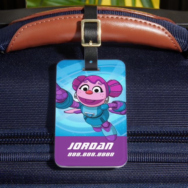 Sesame Street | Mecha Builders Abby | Lägg till Na Bagagebricka (Framsida Insitu 2)