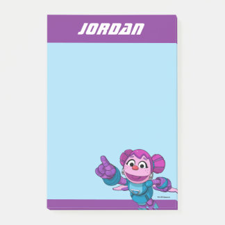 Sesame Street | Mecha Builders Abby | Lägg till Na Post-it Block