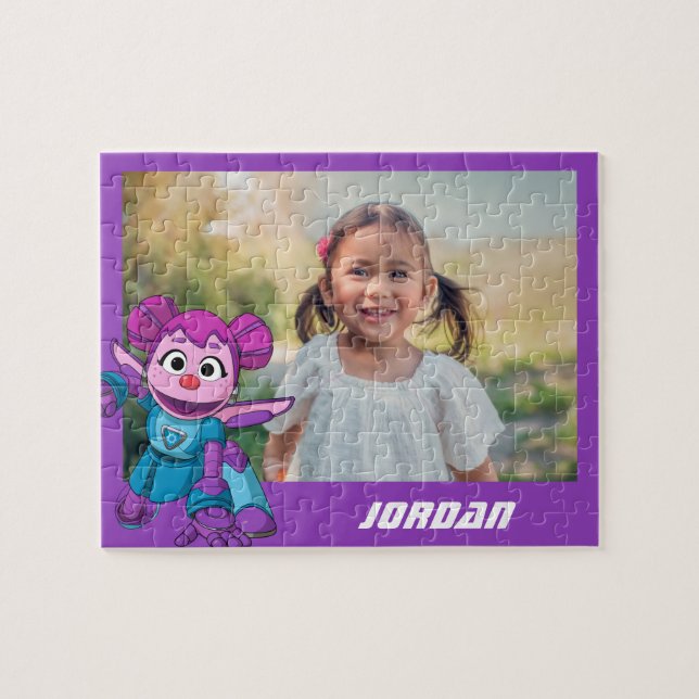 Sesame Street | Mecha Builders Abby | Lägg till Na Pussel (Horisontell)
