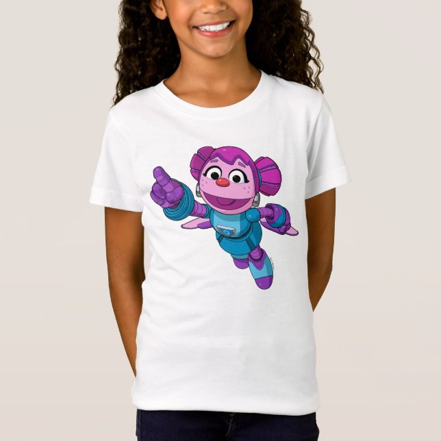 Sesame Street | Mecha Builders Abby T Shirt (Framsida)