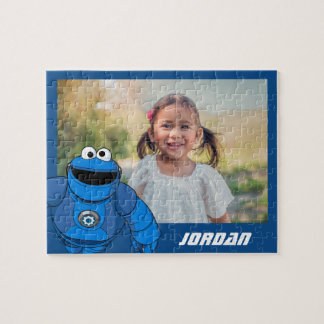 Sesame Street | Mecha Builders Cookie-åtgärd Pussel