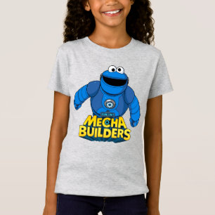 Sesame Street Mecha Builders Cookie-åtgärd T Shirt