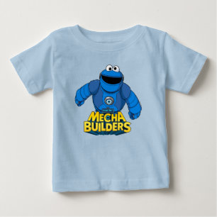 Sesame Street Mecha Builders Cookie-åtgärd T Shirt