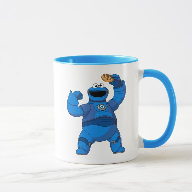 Sesame Street | Mecha Builders Cookie Monster Mugg (Höger)